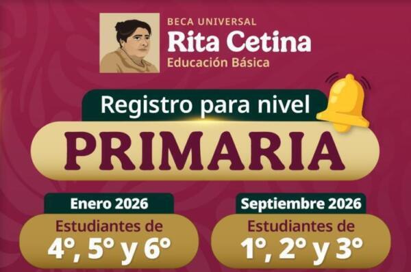 🎒 Beca Rita Cetina 2026: requisitos y paso a paso para el registro ...