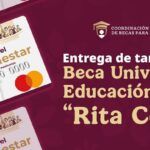 Inicio de entrega de tarjetas de beca Rita Cetina a rezagados en 2025